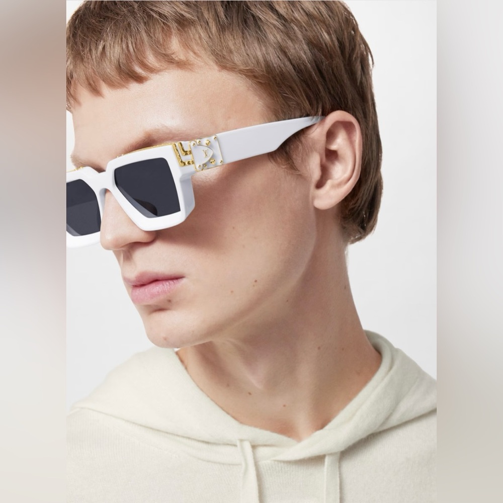 Louis Vuitton 1.1 Millionaires White Sunglasses